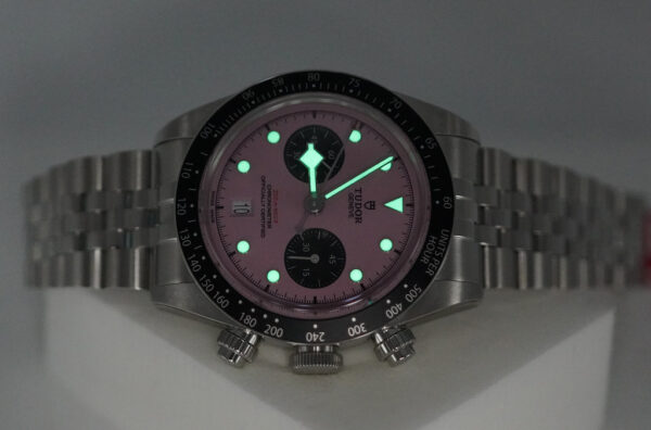 BRAND NEW Tudor 79360N BLACK BAY CHRONOGRAPH PINK DIAL 2025 FULL SET - Image 11