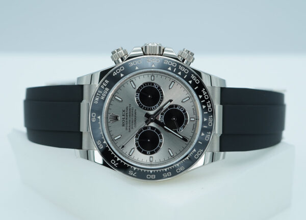 Rolex 126519LN DAYTONA GHOST 18K WHITE GOLD STEEL DIAL NEW MODEL 2024 FULL SET - Image 10