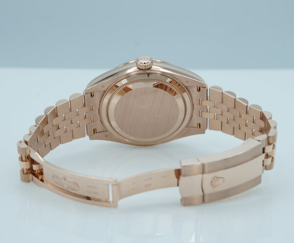 Rolex 336935 SKY-DWELLER 18K ROSE GOLD BLUE-GREEN DIAL JUBILEE BAND 2025 FULL SET - Image 8