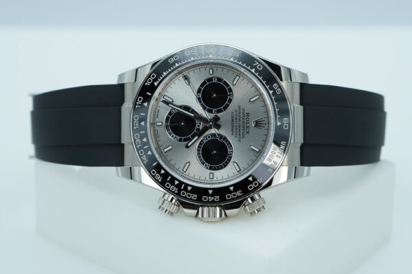 Rolex 126519LN DAYTONA GHOST 18K WHITE GOLD STEEL DIAL NEW MODEL 2024 FULL SET - Image 9