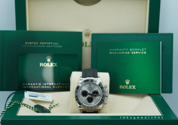 Rolex 126519LN DAYTONA GHOST 18K WHITE GOLD STEEL DIAL NEW MODEL 2024 FULL SET - Image 2