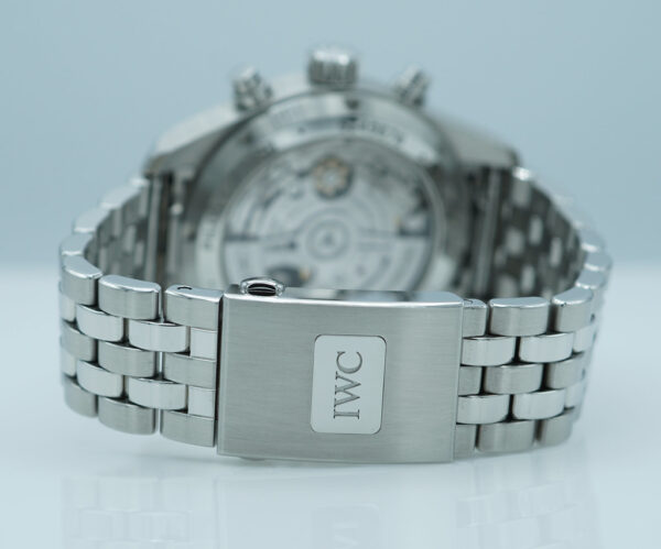IWC IW388102 PILOT WATCH CHRONOGRAPH STEEL BLUE DIAL EXTRA STRAP 2024 FULL SET - Image 7