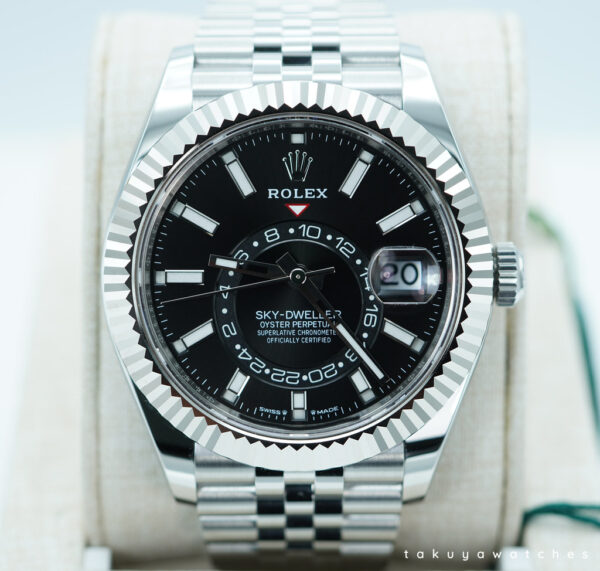 BRAND NEW Rolex 336934 SKY-DWELLER BLACK DIAL JUBILEE BAND NEW MODEL 2025 FULL SET