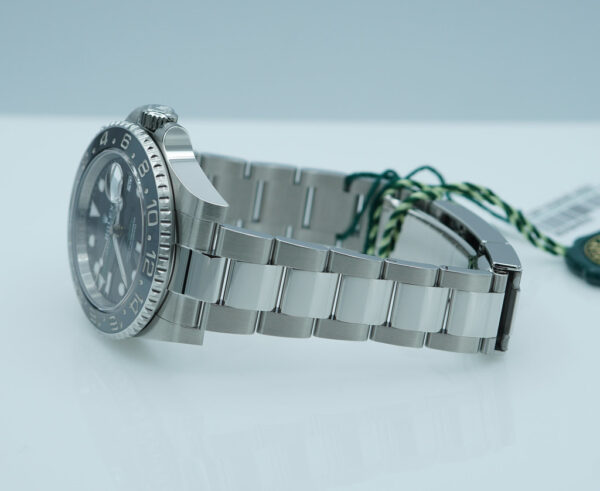 BRAND NEW Rolex 126710GRNR GMT MASTER II BLACK GREY BEZEL OYSTER BAND 2025 FULL SET - Image 5