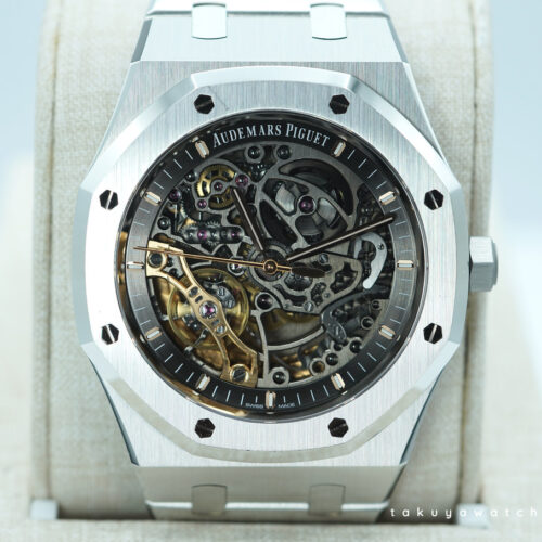 Audemars PIGUET ROYAL OAK 15407ST DOUBLE BALANCE WHEEL OPENWORKED FULL SET