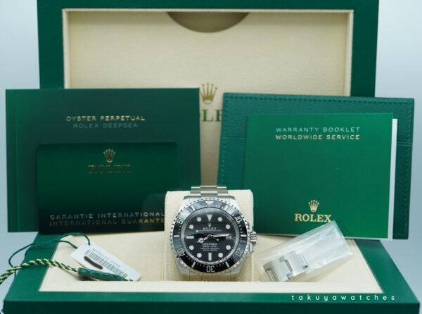 Rolex 136660 DEEPSEA BLACK DIAL NEWER MODEL 2024 WARRANTY FULL SET - Image 2