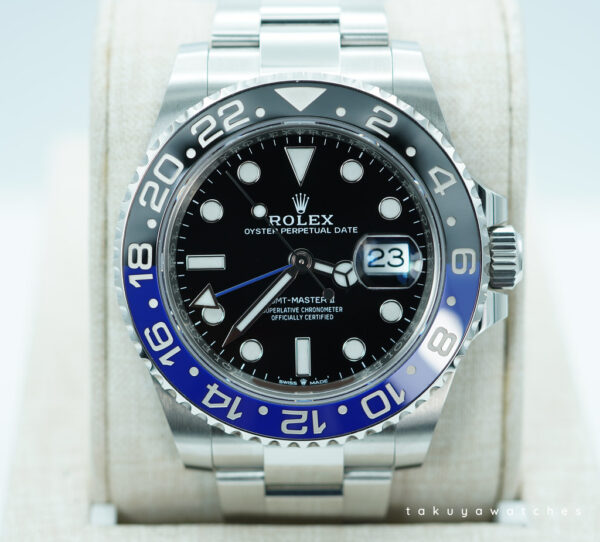 Rolex 126710BLNR GMT MASTER 2 BLACK BLUE BEZEL NEW MODEL 2023 WARRANTY FULL SET