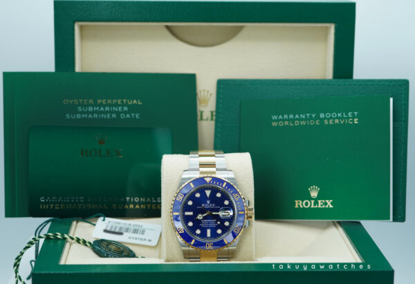 Rolex 126613LB SUBMARINER BLUESY 18K YELLOW GOLD STEEL BLUE DIAL 2025 FULL SET - Image 2