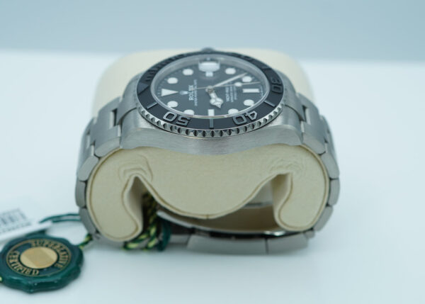 NEW Rolex 226627 YACHTMASTER 42 TITANIUM CERAMIC BEZEL 2025 FULL SET - Image 4