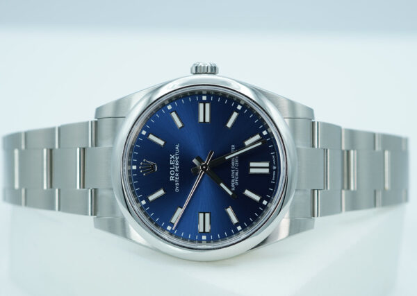 BRAND NEW Rolex 124300 OYSTER PERPETUAL 41 BLUE DIAL 2025 WARRANTY COMPLETE SET - Image 10