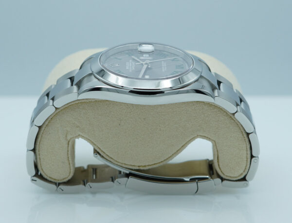 Rolex 126300 DATEJUST 41 WIMBLEDON DIAL OYSTER BAND 2021 WARRANTY FULL SET - Image 4