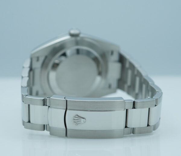 Rolex 126300 DATEJUST 41 WIMBLEDON DIAL OYSTER BAND 2021 WARRANTY FULL SET - Image 7