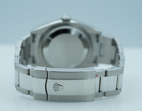 Rolex 126200 DATEJUST 36 WHTE ROMAN DIAL OYSTER BAND 2025 WARRANTY FULL SET - Image 7
