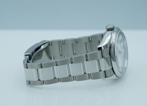 Rolex 126200 DATEJUST 36 WHTE ROMAN DIAL OYSTER BAND 2025 WARRANTY FULL SET - Image 6