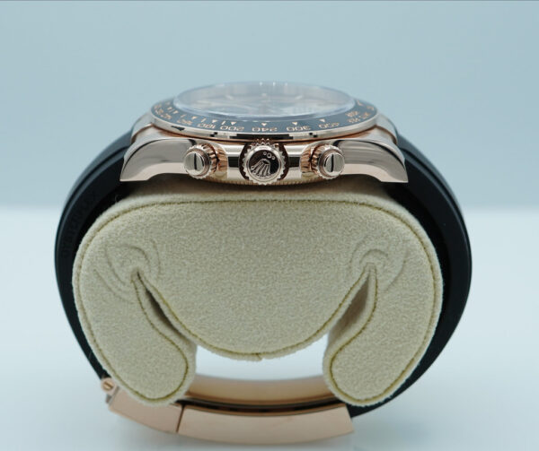 Rolex 126515LN DAYTONA 18K ROSE GOLD OYSTERFLEX SUNDUST DIAL 2024 WARRANTY FULL SET - Image 3