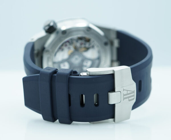 Audemars PIGUET ROYAL OAK OFFSHORE DIVER 15720ST BLUE DIAL 2024 WARRANTY FULL SET - Image 7