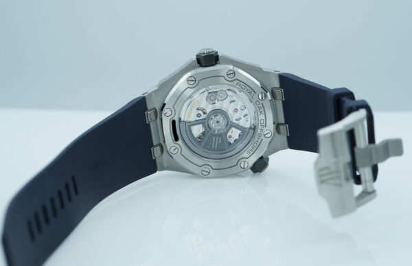 Audemars PIGUET ROYAL OAK OFFSHORE DIVER 15720ST BLUE DIAL 2024 WARRANTY FULL SET - Image 8