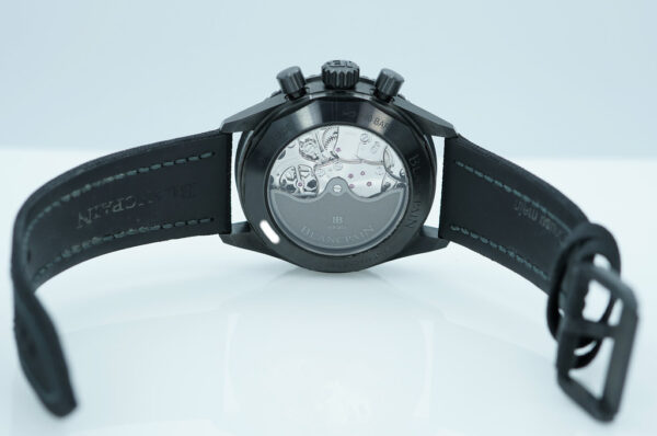 Blancpain FIFTY FATHOMS BATHYSCAPHE CERAMIC GREEN DIAL 2023 FULL SET - Image 8