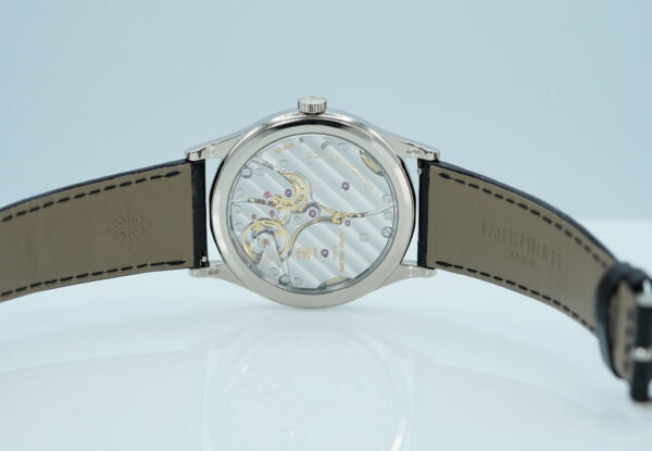 Patek PHILIPPE 6119G WHITE GOLD CALATRAVA CLOUS DE PARIS 2025 FULL SET - Image 8