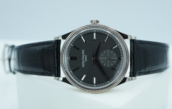Patek PHILIPPE 6119G WHITE GOLD CALATRAVA CLOUS DE PARIS 2025 FULL SET - Image 10
