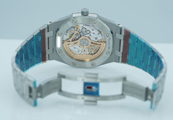 BRAND NEW Audemars PIGUET ROYAL OAK JUMBO 16202ST BLUE DIAL 2025 FULL SET - Image 8