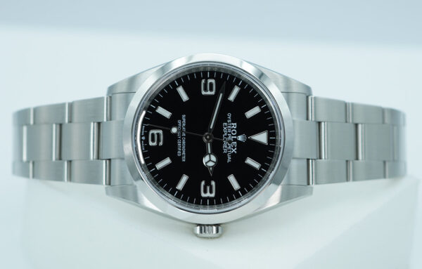 Rolex 124270 EXPLORER I FULL LUME DIAL 36MM 2022 WARRANTY FULL SET - Image 9