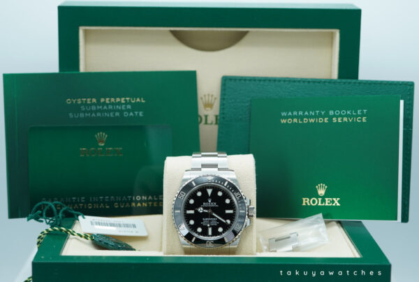 Rolex 124060 SUBMARINER NO DATE 41 NEW MODEL 2023 WARRANTY FULL SET - Image 2