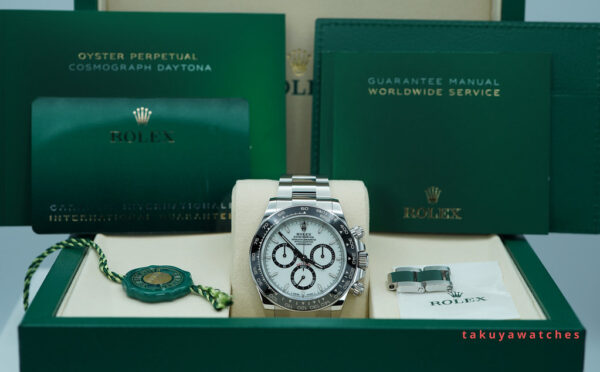 Rolex 126500LN DAYTONA STAINLESS STEEL WHITE DIAL NEW MODEL 2025 FULL SET - Image 2