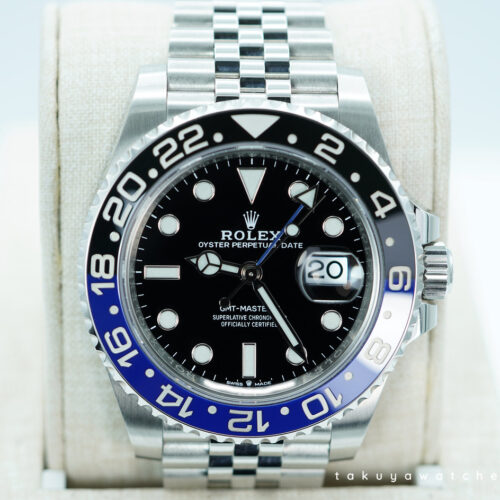 Rolex 126710BLNR GMT MASTER 2 BLACK BLUE BEZEL JUBILEE BAND 2021 FULL SET