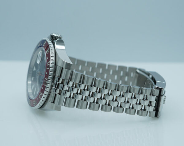 Rolex 126710BLRO PEPSI GMT MASTER II RED BLUE BEZEL JUBILEE BAND FULL SET - Image 5