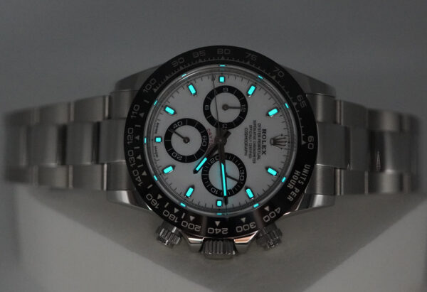 Rolex 116500LN COSMOGRAPH DAYTONA STEEL WHITE PANDA DIAL 2022 WARANTY FULL SET - Image 11