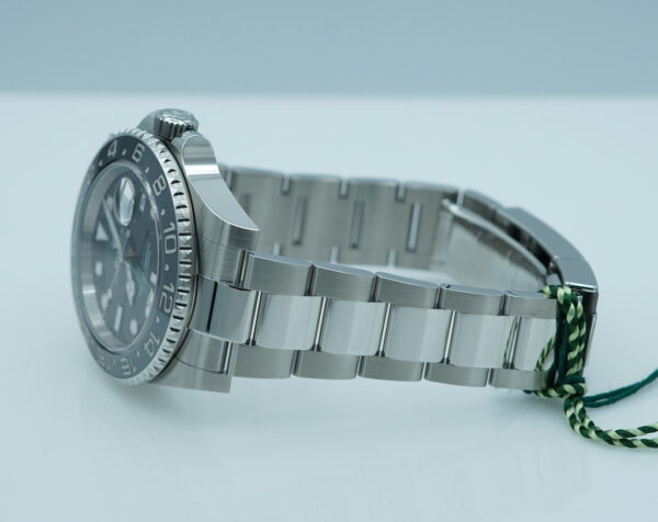 BRAND NEW Rolex 126710GRNR GMT MASTER II BLACK GREY BEZEL OYSTER BAND 2025 FULL SET - Image 5