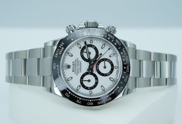 Rolex 116500LN COSMOGRAPH DAYTONA STEEL WHITE PANDA DIAL 2022 WARANTY FULL SET - Image 10