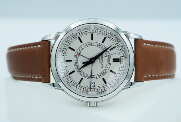 BRAND NEW Patek PHILIPPE 5212A STEEL CALATRAVA WEEKLY CALENDAR 2025 FULL SET - Image 9