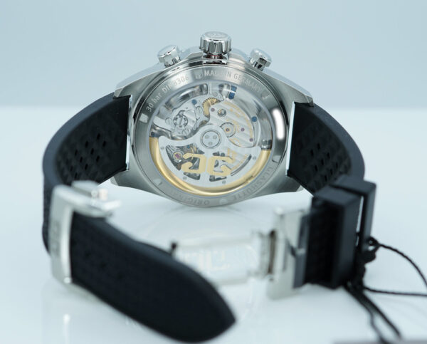 BRAND NEW Glashutte SeaQ CHRONOGRAPH PANDA DIAL BRACELET RUBBER STRAP 2025 FULL SET - Image 10