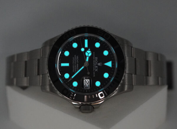 Rolex 226627 YACHTMASTER 42 RLX TITANIUM CERAMIC BEZEL WARRANTY FULL SET - Image 11
