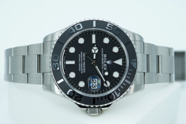 Rolex 226627 YACHTMASTER 42 RLX TITANIUM CERAMIC BEZEL WARRANTY FULL SET - Image 9