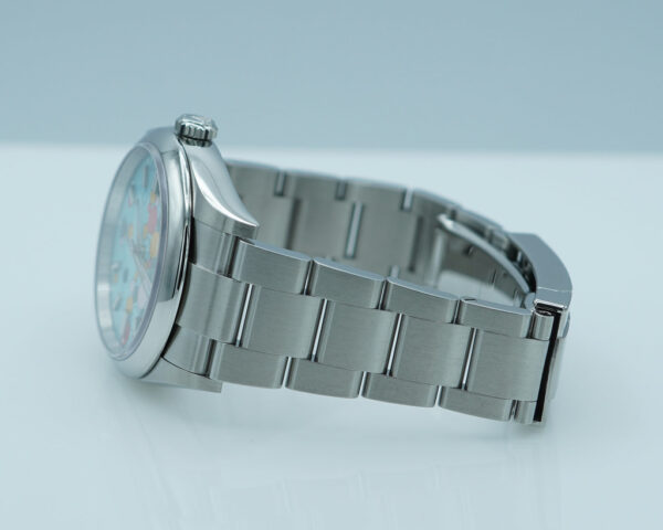 Rolex 126000 OYSTER PERPETUAL 36 TURQUOISE CELEBRATION DIAL 2024 WARRANTY FULL SET - Image 5