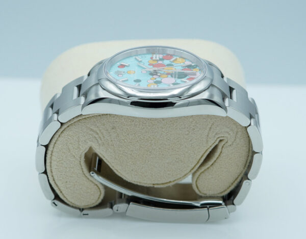Rolex 126000 OYSTER PERPETUAL 36 TURQUOISE CELEBRATION DIAL 2024 WARRANTY FULL SET - Image 4