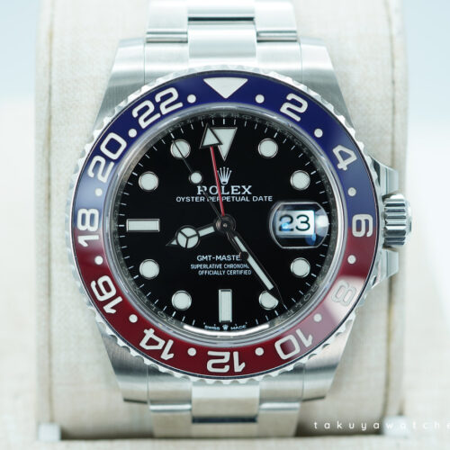 Rolex 126710BLRO PEPSI GMT MASTER II RED BLUE BEZEL OYSTER 2021 WARRANTY FULL SET