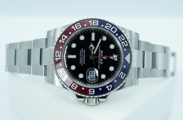 Rolex 126710BLRO PEPSI GMT MASTER II RED BLUE BEZEL OYSTER 2021 WARRANTY FULL SET - Image 9
