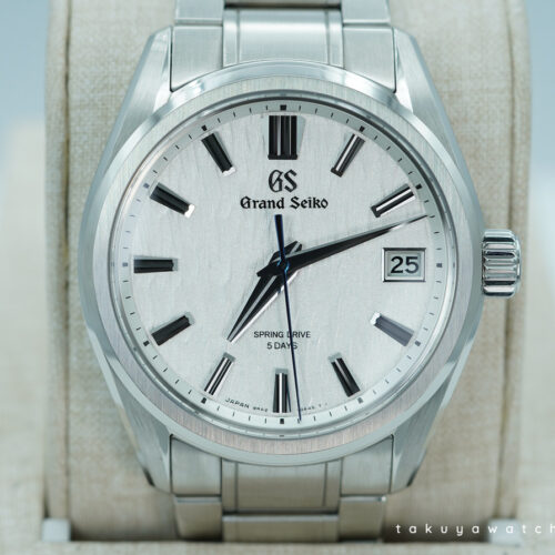 Grand Seiko SLGA009 WHITE BIRCH SPRING DRIVE 5 DAYS 2024 WARRANTY FULL SET