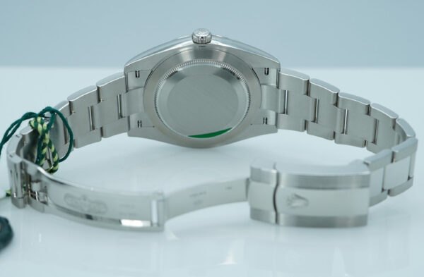 BRAND NEW Rolex 126334 DATEJUST 41 FLUTED BEZEL BLUE ROMAN DIAL OYSTER 2024 FULL SET - Image 8