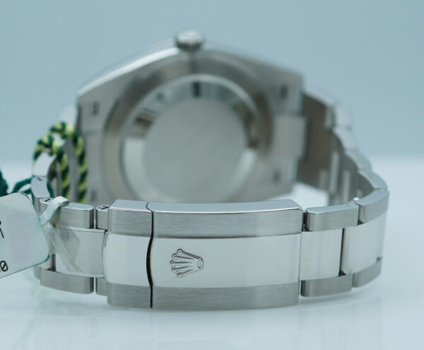 BRAND NEW Rolex 126334 DATEJUST 41 FLUTED BEZEL MINT GREEN DIAL OYSTER 2024 FULL SET - Image 7