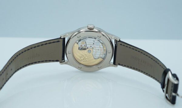 Patek PHILIPPE 5296G CALATRAVA WHITE GOLD SILVER SECTOR DIAL 2019 FULL SET - Image 8