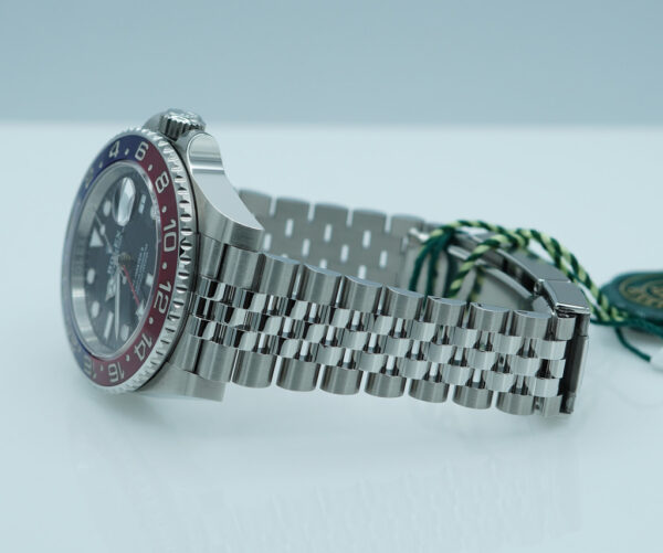 BRAND NEW Rolex 126710BLRO PEPSI GMT MASTER II RED BLUE JUBILEE BAND 2025 FULL SET - Image 5