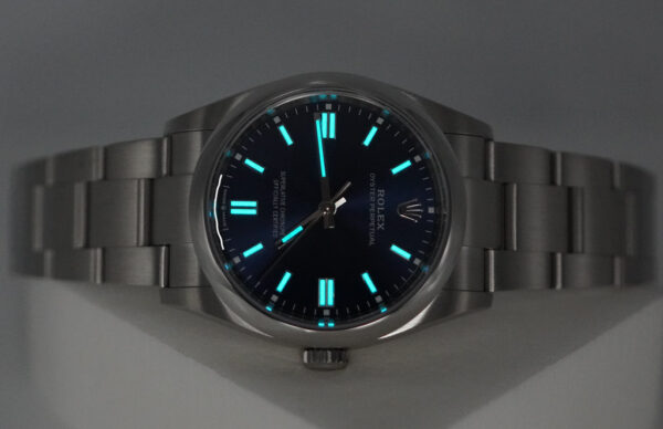 Rolex 126000 OYSTER PERPETUAL 36 BLUE DIAL 2021 WARRANTY FULL SET - Image 11