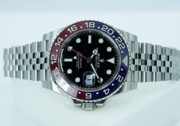 BRAND NEW Rolex 126710BLRO PEPSI GMT MASTER II RED BLUE JUBILEE BAND 2025 FULL SET - Image 9