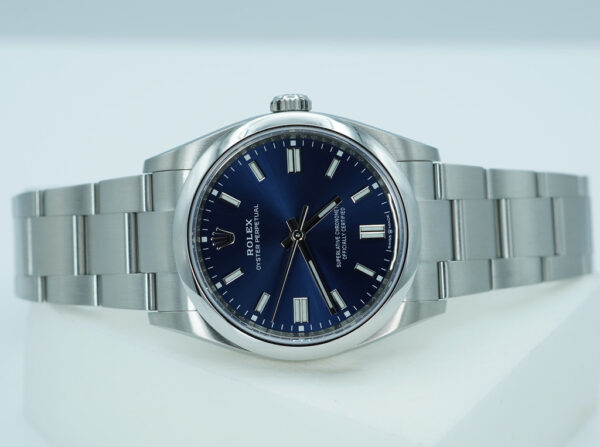 Rolex 126000 OYSTER PERPETUAL 36 BLUE DIAL 2021 WARRANTY FULL SET - Image 10