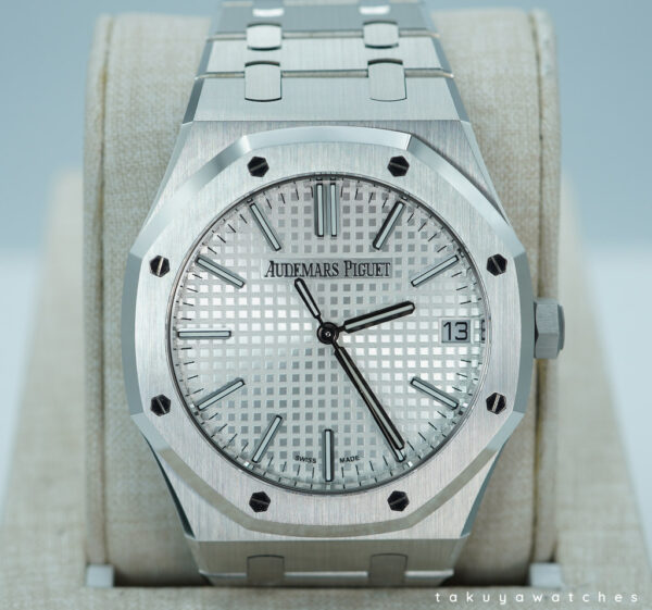 Audemars PIGUET ROYAL OAK 15510ST STAINLESS STEEL SILVER DIAL 2023 FULL SET